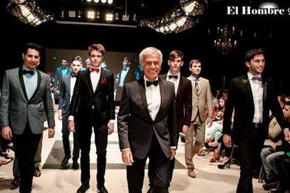 José Manuel de la Sota debutó como modelo de su marca de ropa