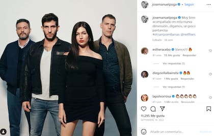 José Manuel Poga también aparecerá en la ficción