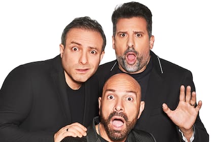Listorti, junto a Sebastián Almada y Fredy Villarreal, se prepara para un show en streaming