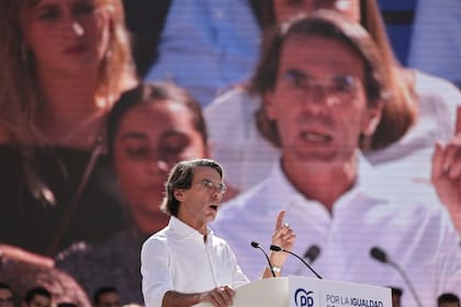 José María Aznar López (Crédito: AFP).