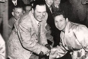 José María Gatica saludando a Juan Domingo Perón; una relación de afecto
