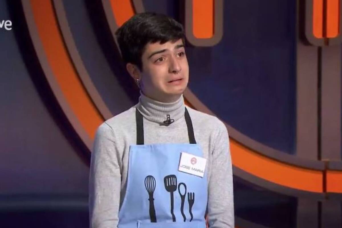José María Montero, de 18 años, contó detalles de su dolorosa vida y conmovió a los jurados de MasterChef España