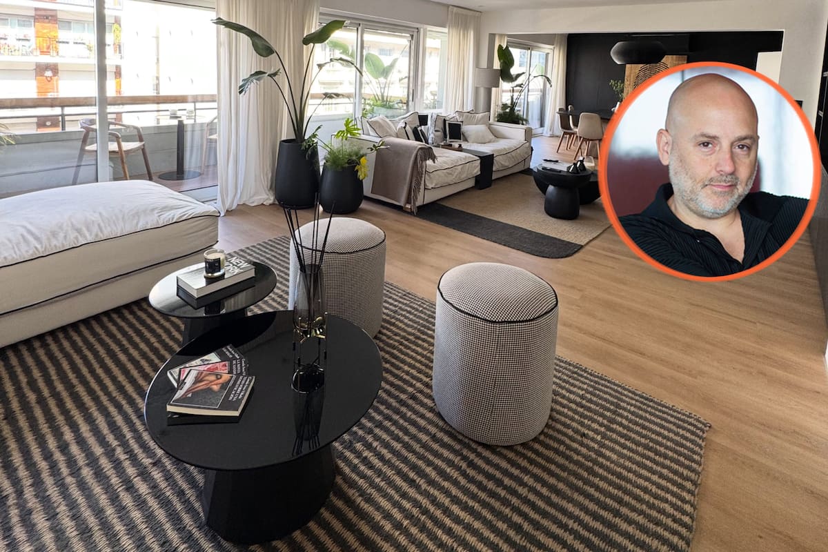 José María Muscari presentó su nueva casa de 300 metros cuadrados en Recoleta