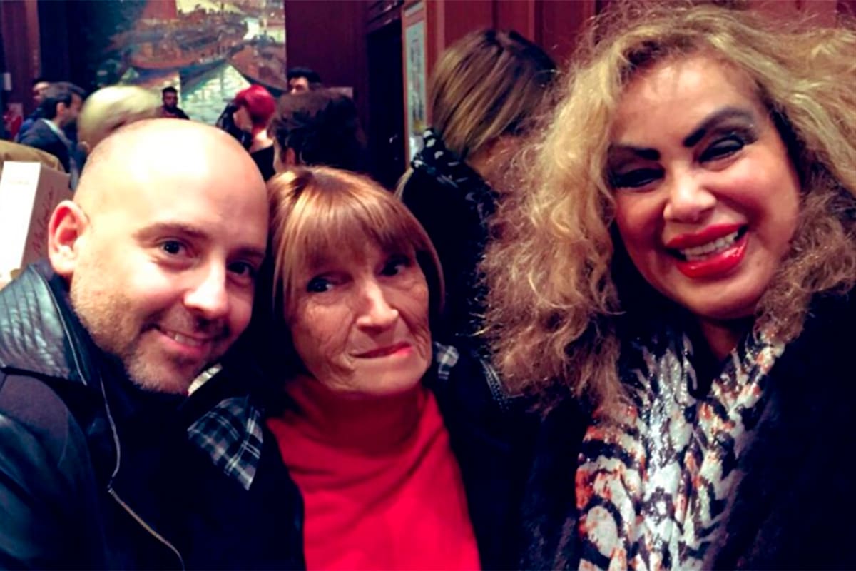 José María Muscari, quien la dirigió en Extinguidas, fue uno de los que tuvo afectuosas palabras para ella