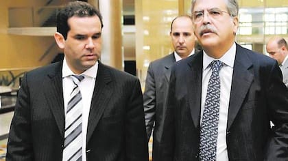 José María Olazagasti, cuando era un hombre clave en la relación con Venezuela, junto a Julio De Vido