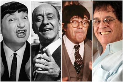 José Marrone, Alberto Olmedo, Tato Bores y Antonio Gasalla, cuatro estilos al servicio del humor en el teatro de revista