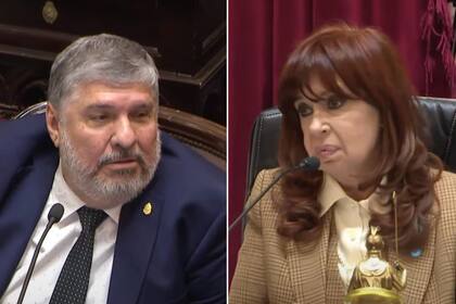 José Mayáns y Cristina Kirchner