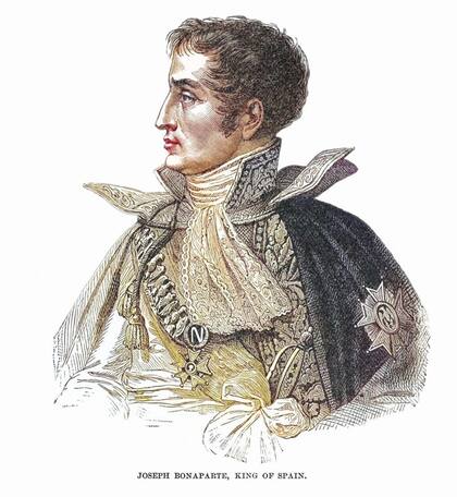 José Napoleón Bonaparte, el hermano mayor del emperador, se convirtió en el rey de España.