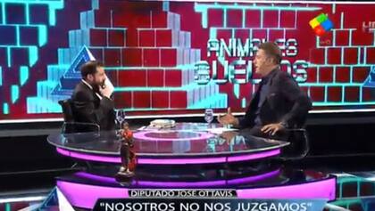 José Ottavis con Alejandro Fantino