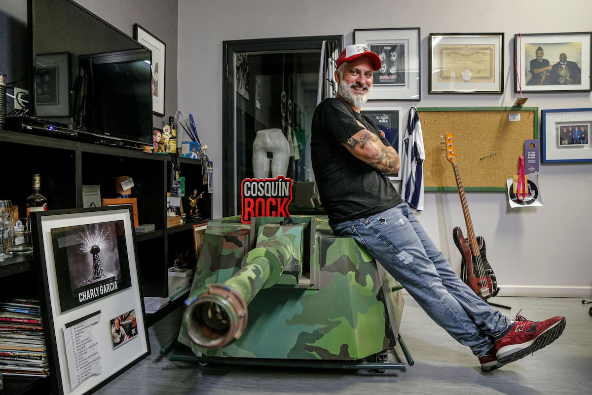 José Palazzo en la presentación del Cosquin Rock