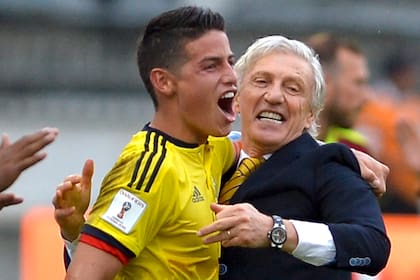 José Pekerman y James vivieron tiempos felices