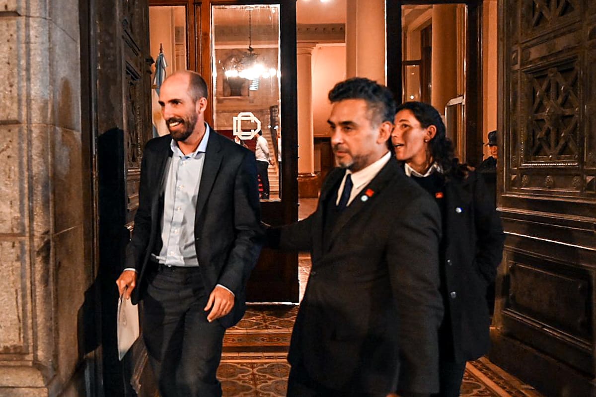 José Rolandi, vicejefe de gabinete, en el Congreso