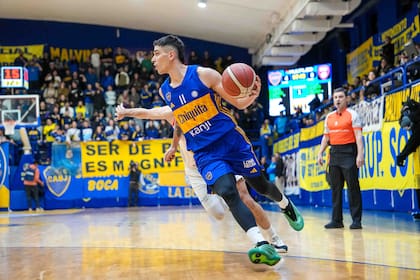 José Vildoza, el MVP del torneo, brilló en las semifinales vs. Quimsa y llevó a Boca al definición de La Liga Nacional