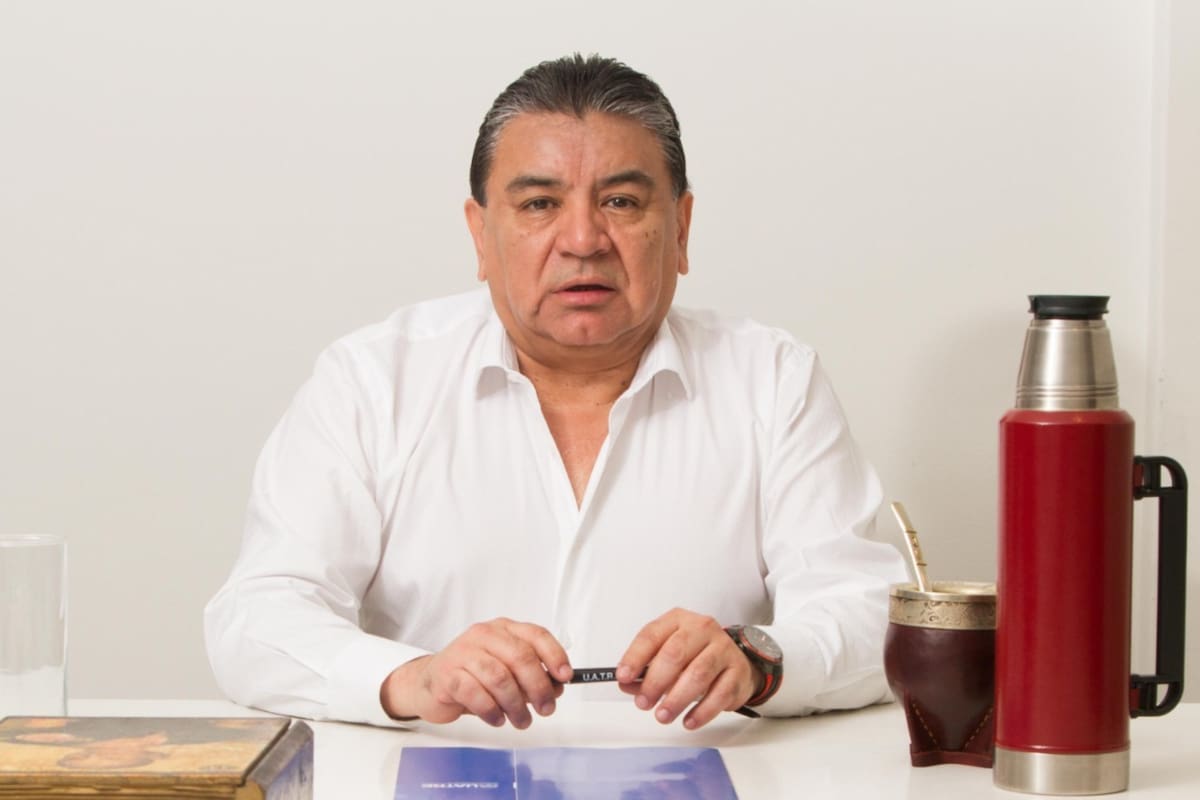 José Voytenco es el jefe de la Uatre desde 2022, pero ahora su liderazgo fue objetado por la Secretaría de Trabajo
