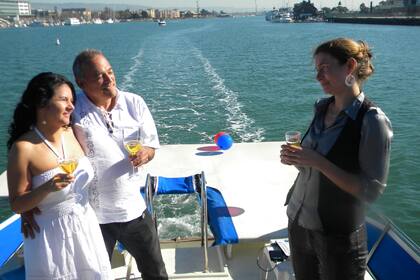 José y Diana aman el mar.