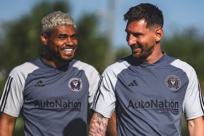 Josef Martínez y Lionel Messi