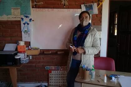 Josefa Pepa Luna tiene 66 años, nació, se crió y estudió en Quimilí