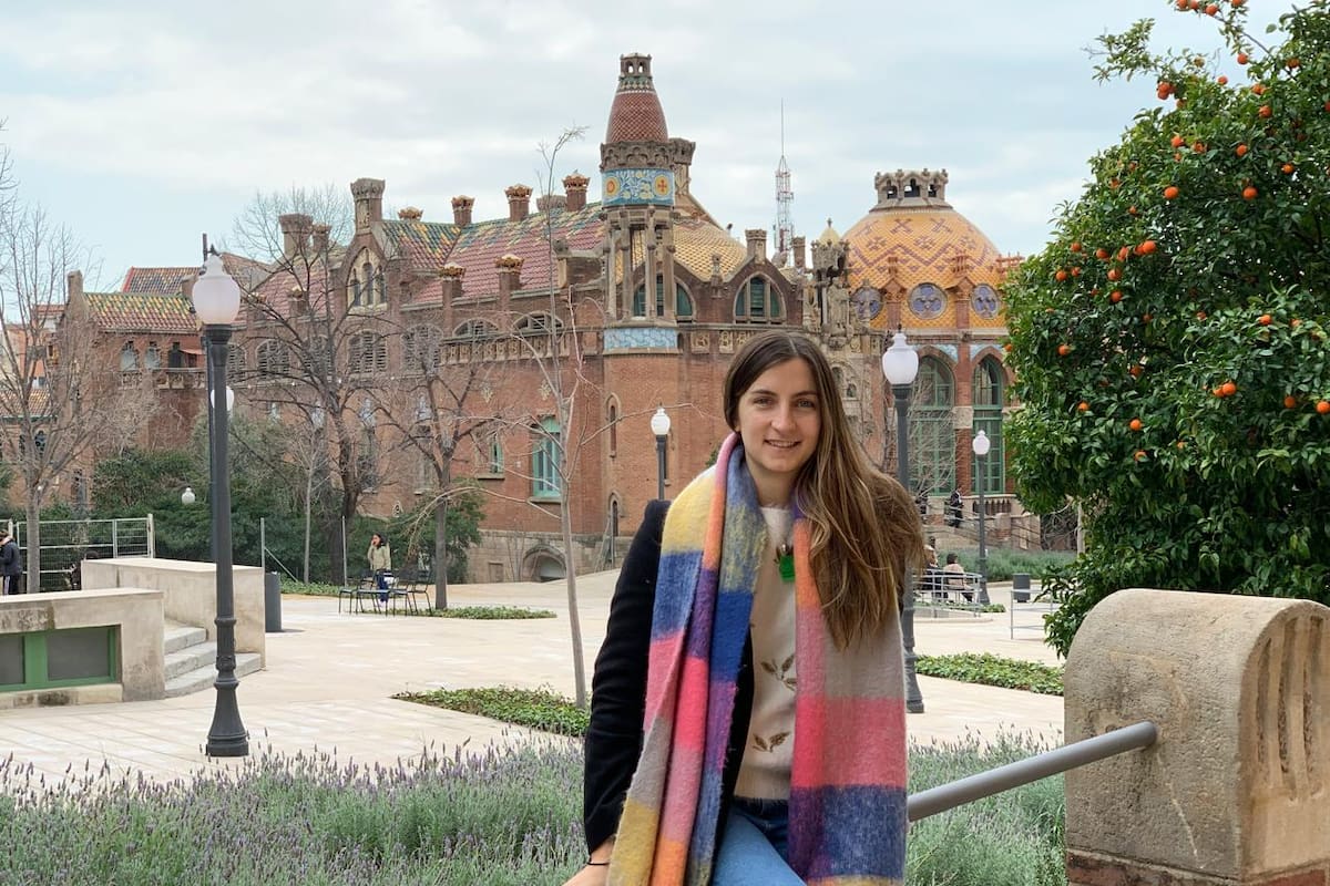 Josefina en el Hospital de Sant Pau, Barcelona