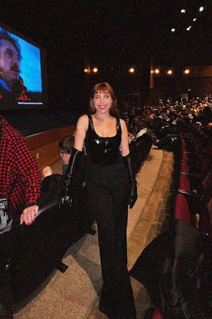 Josefina Scaglione, en el estreno de El Beso de la Mujer Araña