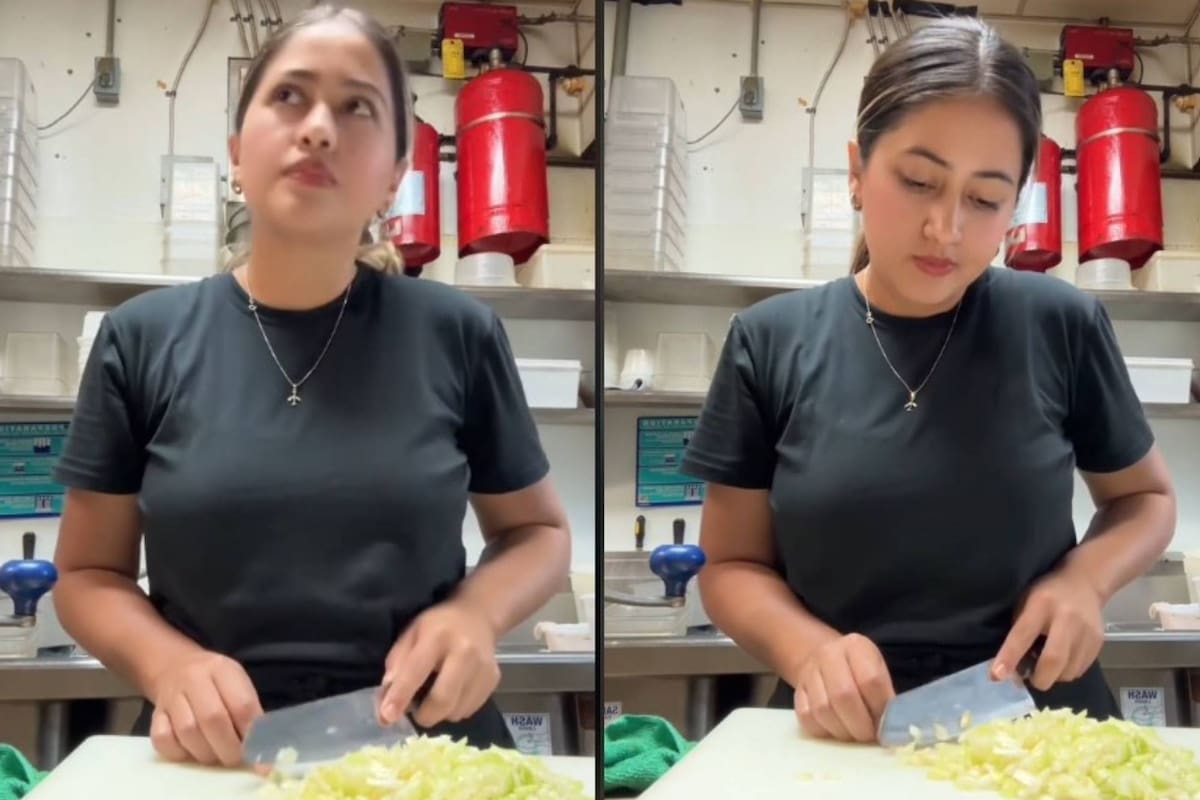 Joselin dejó Bolivia y se instaló en Florida, donde trabaja en la cocina de un restaurante