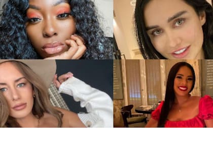 Joselyn Cano, Ethan Peters, Nicole Thea y Rafael Arias también murieron en situaciones trágicas. Crédito: Instagram: @joselyncano @pinkycurvy.n @alexissharkey @nicoletheatv