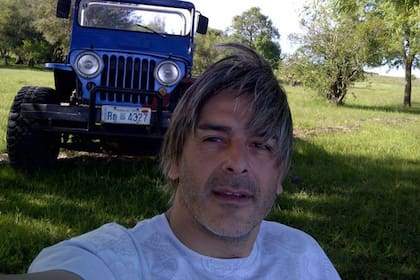 Josemir Lujambio en su campo de Uruguay donde cría ovejas y se alejó completamente del fútbol
Foto: Gentileza Josemir Lujambio