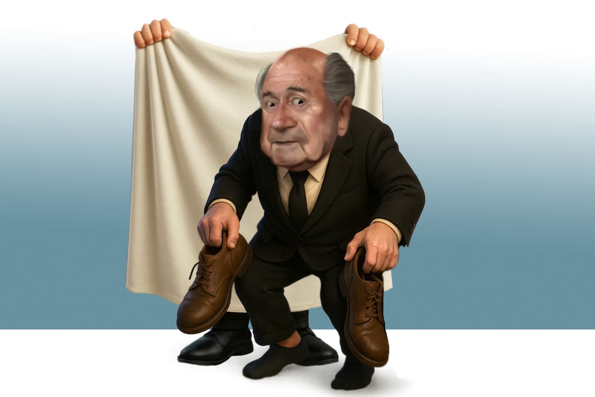 Joseph Blatter, el presidente de FIFA arrestado por una redada de Estados Unidos en 2015.