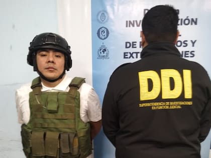 Joseph Freyser Cubas Zavaleta, alias Señor J, fue trasladado hoy hasta La Matanza