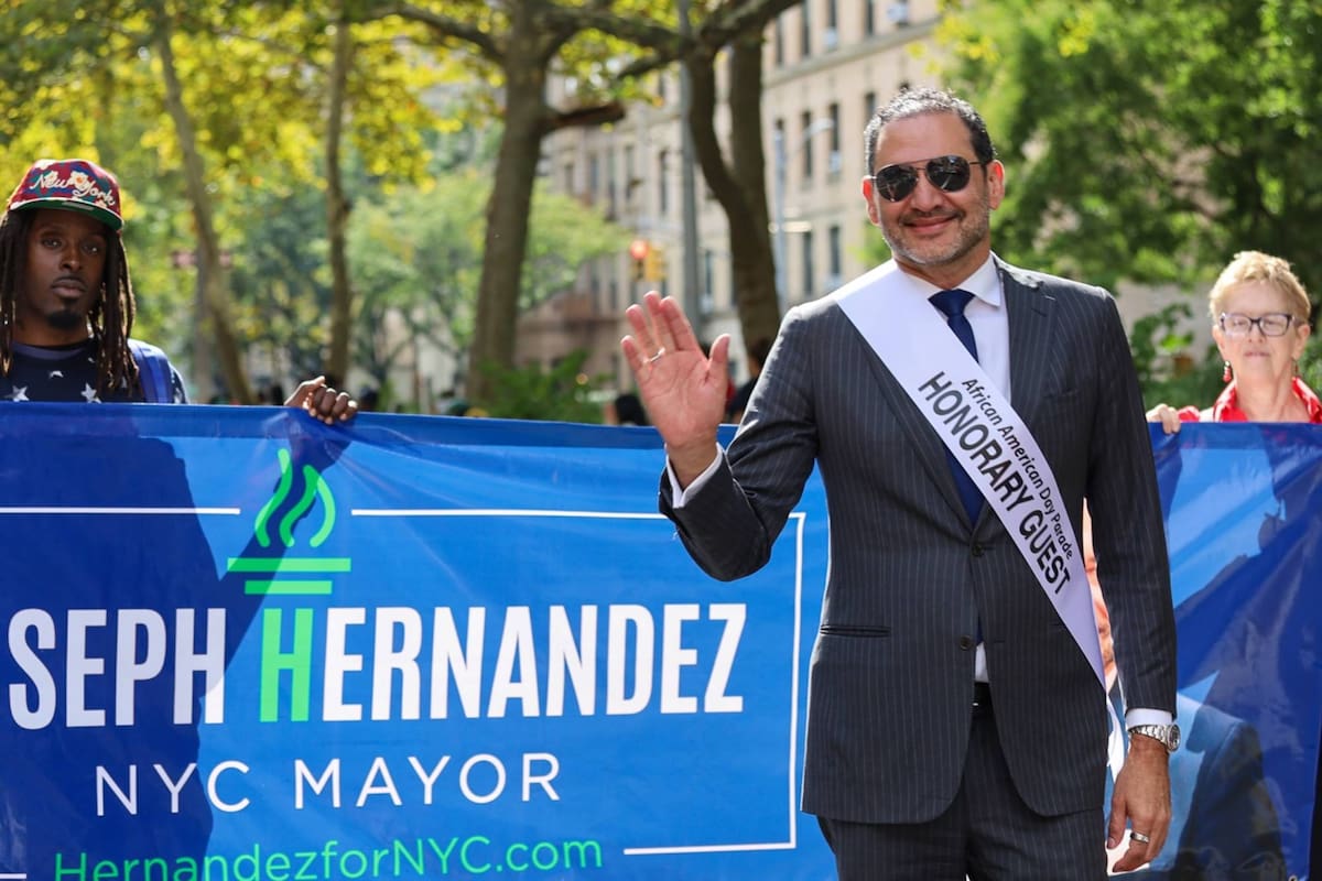 Joseph Hernández, candidato independiente a la alcaldía de Nueva York, arribó a Estados Unidos a los siete años junto a su familia tras escapar del régimen comunista cubano