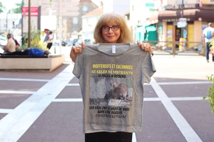 Josette Benchetrit en París, a mediados de junio