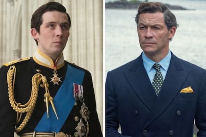 Josh O'connor y Dominic West interpretaron al monarca en la serie de Peter Morgan para Netflix