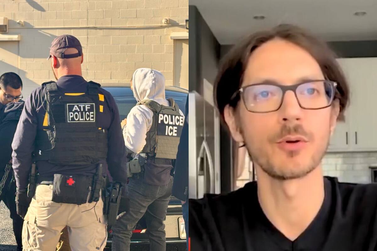 Joshua Aaron diseñó una aplicación de alerta para notificar a los usuarios sobre operativos de agentes del ICE