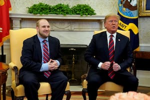 Joshua Holt fue acusado por el chavismo de espionaje y portación de armas de guerra