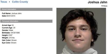 Joshua Jahn, presunto autor del ataque, tenía antecedentes penales