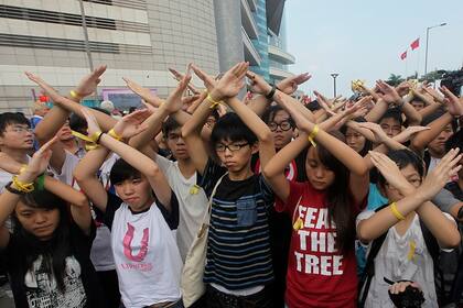 Joshua Wong es uno de los fundadores del movimiento Scholarism