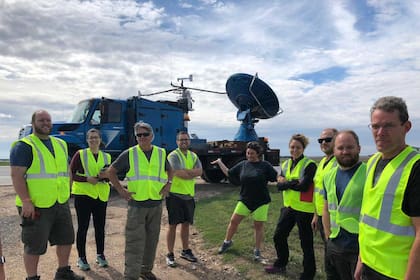 Joshua Wurman, tercero desde la izquierda