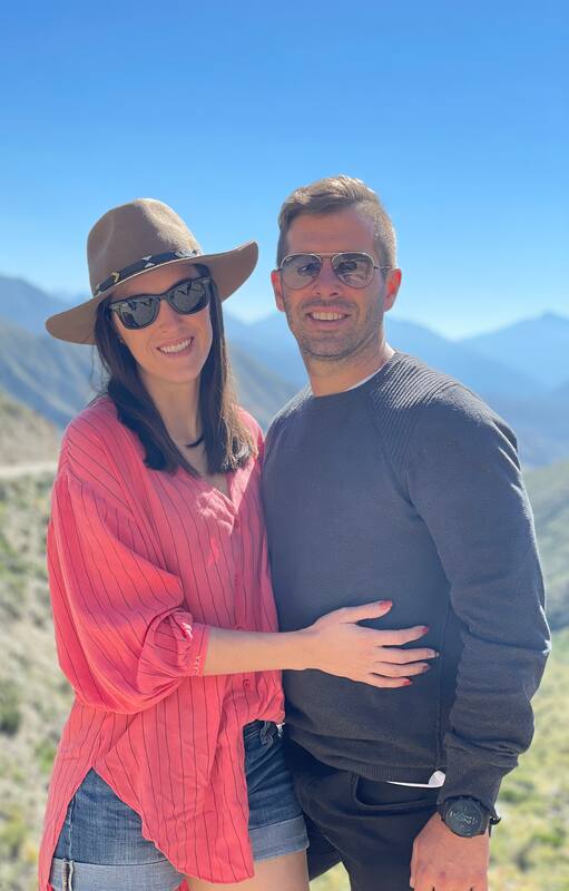 Josie Andant y Freddy Perales dejaron sus trabajos de oficina en Buenos Aires para apostar a un cambio de vida en Mendoza.
