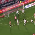 Fue la figura de la cancha ante Estudiantes con atajadas clave y le hizo un pedido especial a Messi