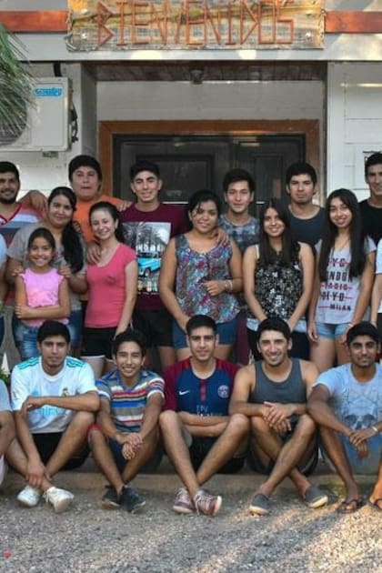 jóvenes de la residencia universitaria de Santiago del Estero, un programa de la Fundación Si