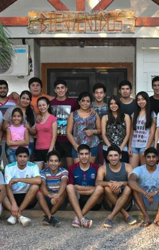 jóvenes de la residencia universitaria de Santiago del Estero, un programa de la Fundación Si