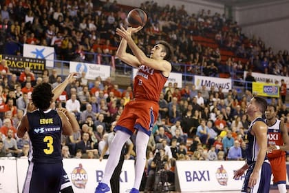 Juampi Vaulet, otro de los argentinos que juega en la liga ACB de España