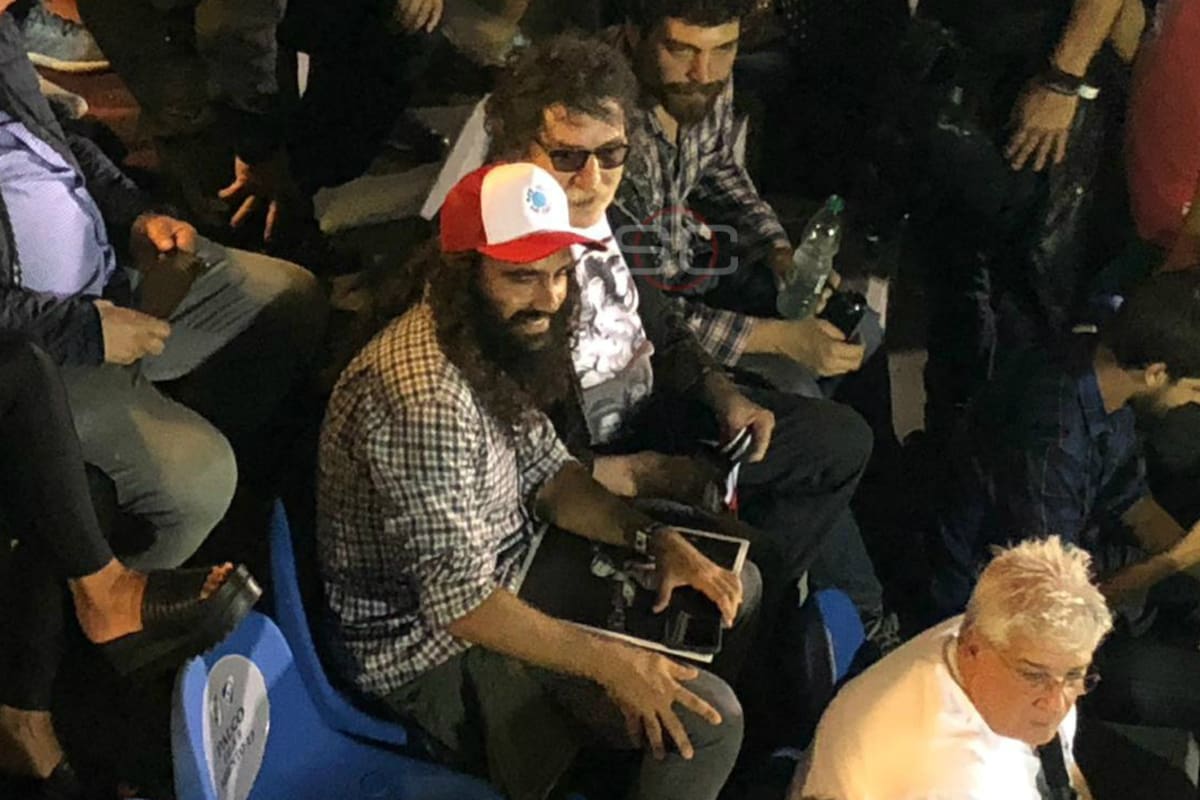 Juampi Sorin y Charly García, juntos para ver a River