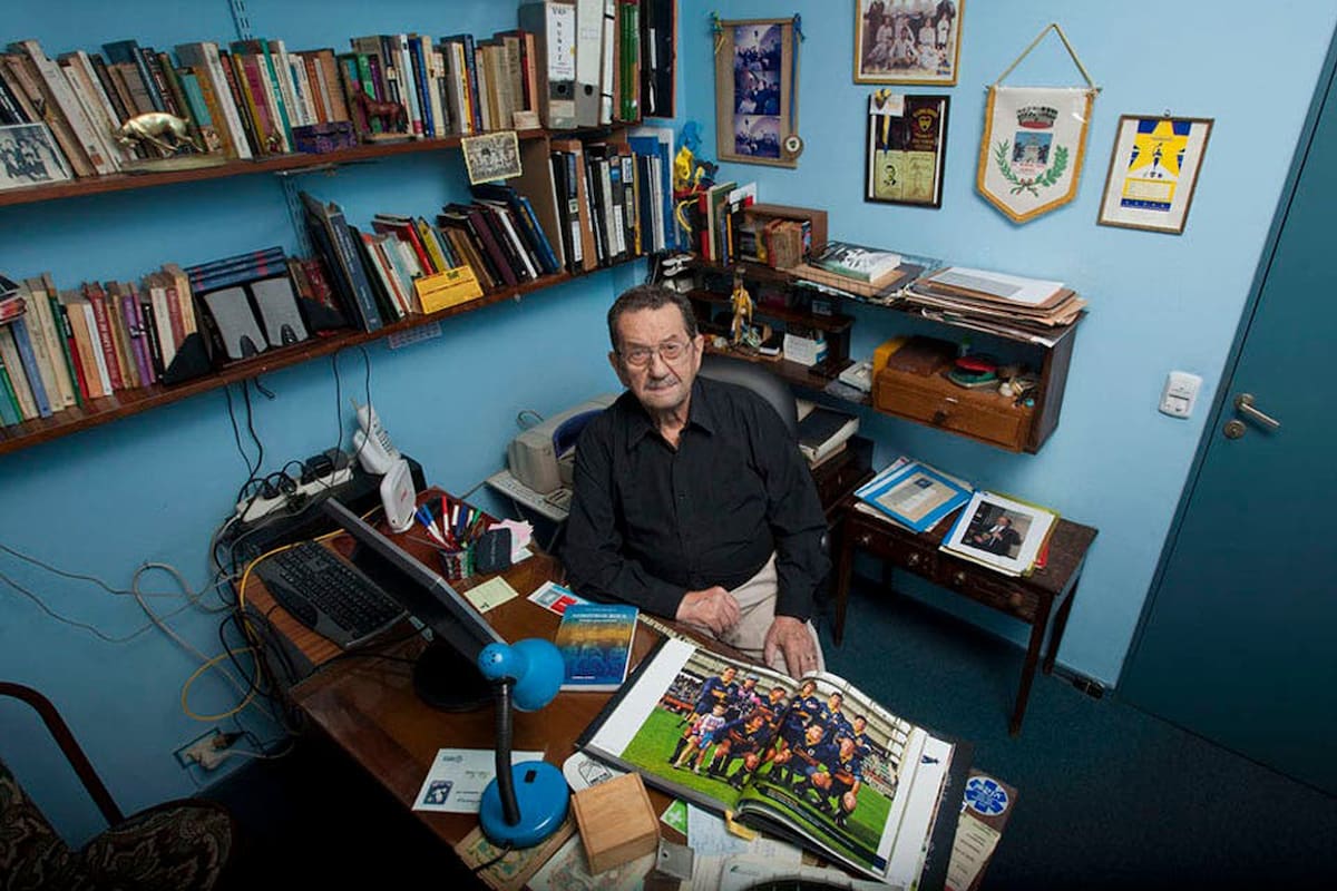 Juan Antonio Farenga, hijo de uno de los fundadores de Boca