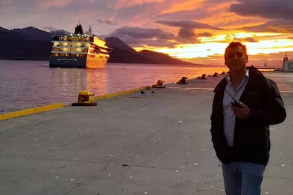 Juan Avellaneda, el sindicalista que el Gobierno dejó a cargo de las operaciones en el puerto de Ushuaia tras la intervención