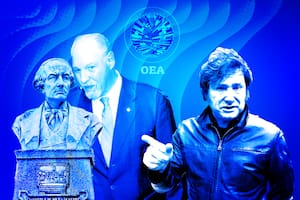 Juan Bautista Alberdi, Ricardo Lagorio y Javier Milei