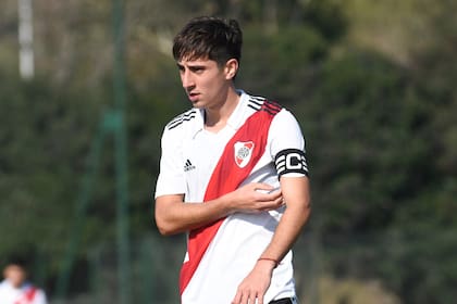 Juan Bautista Dadín es uno de los jugadores de la reserva de River que ya debutó en primera división