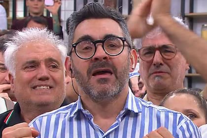 Juan Braceli, en el final de Cocineros argentinos