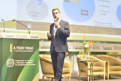 Juan Brihet, de la Bolsa de Cereales