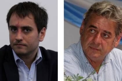 Juan Cabandié, ministro de Ambiente y Desarrollo Sostenible, y Nicolás Pino, presidente de la Rural