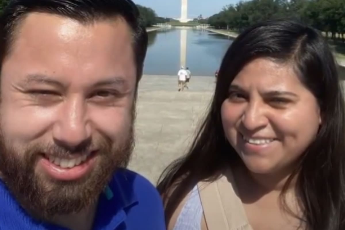 Juan Carlos Cerda y su esposa, ambos residentes de Texas y amparados bajo el programa de Acción Diferida para los Llegados en la Infancia (DACA, por sus siglas en inglés)